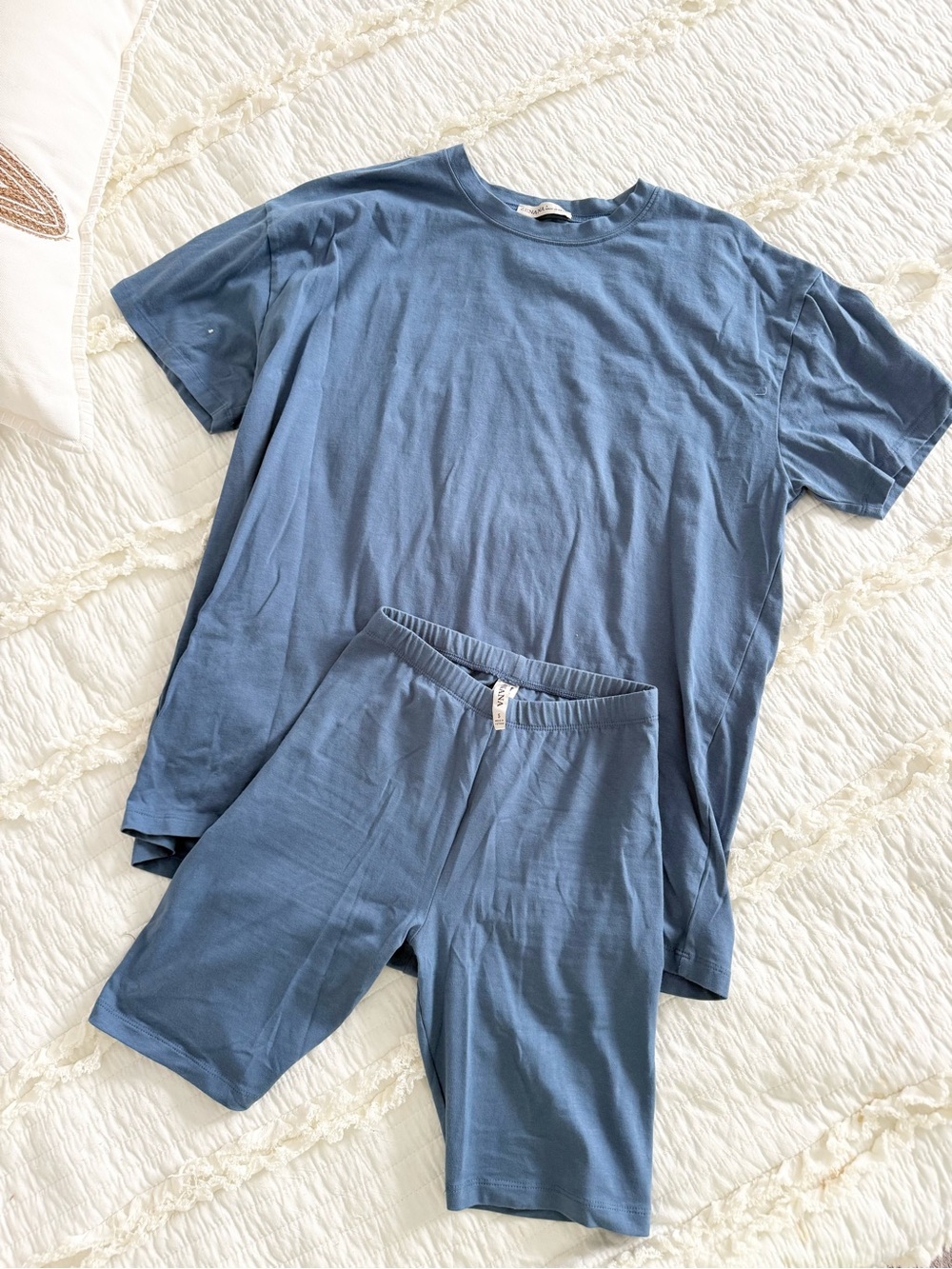 Biker shorts set